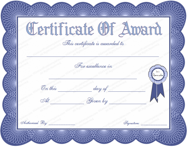 Other Size [ S ] - Prize Winner Prize Certificate (623x489), Png Download