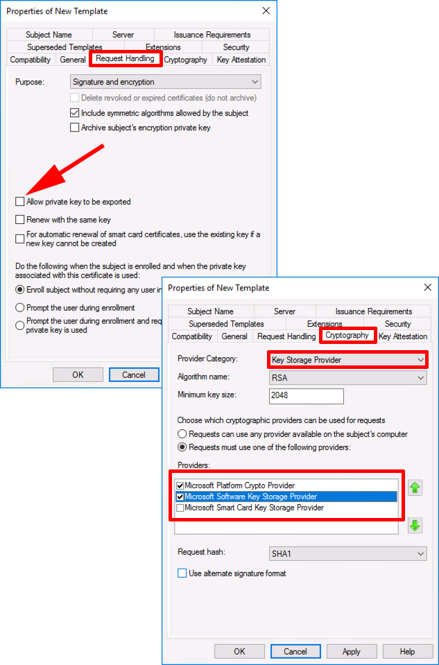 Vpn User Certificate Settings - Public Key Certificate (633x959), Png Download