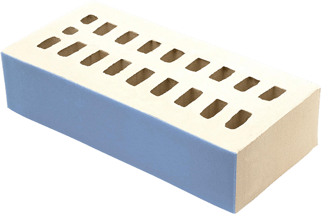 Wienerberger Standard Light Blue Glazed Single Brick - Wienerberger Glazed Green Brick (741x741), Png Download