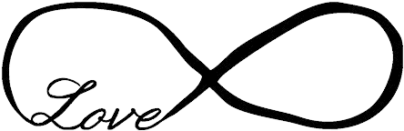 Infinity And Love Image - Infinity Love Png White (480x480), Png Download