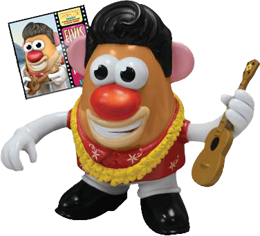Blue Hawaii Elvis Presley Mr Potato Head - Mr. Potato Head: Blue Hawaii Elvis (376x341), Png Download