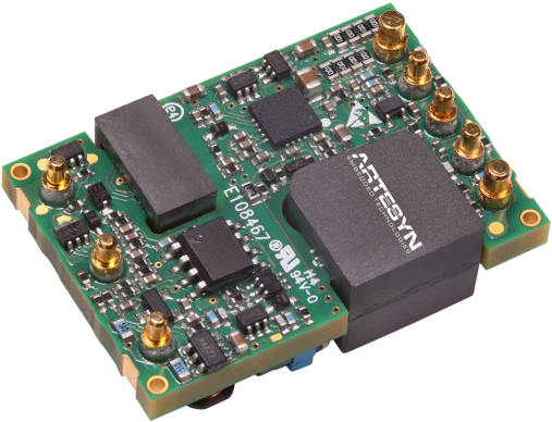 The Avd75 Series Of Sixteenth Brick Isolated Dc Dc - Artesyn Embedded Technologies - Isolated Dc/dc Converters (530x410), Png Download