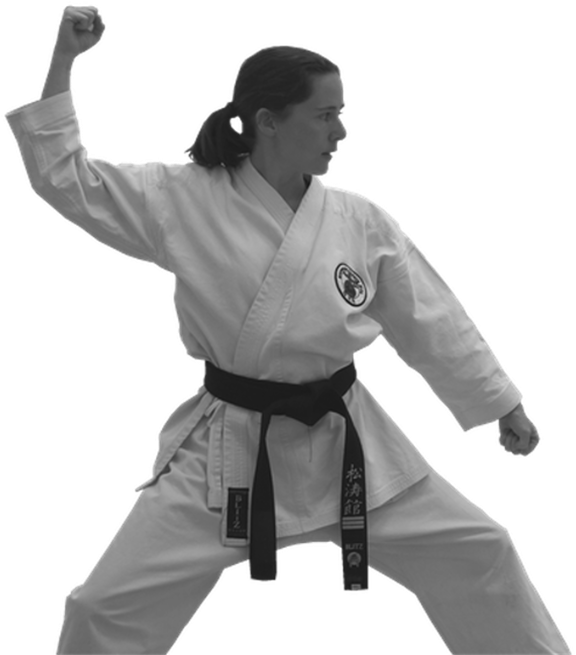 Sensei Donna Ring - Karate (600x697), Png Download