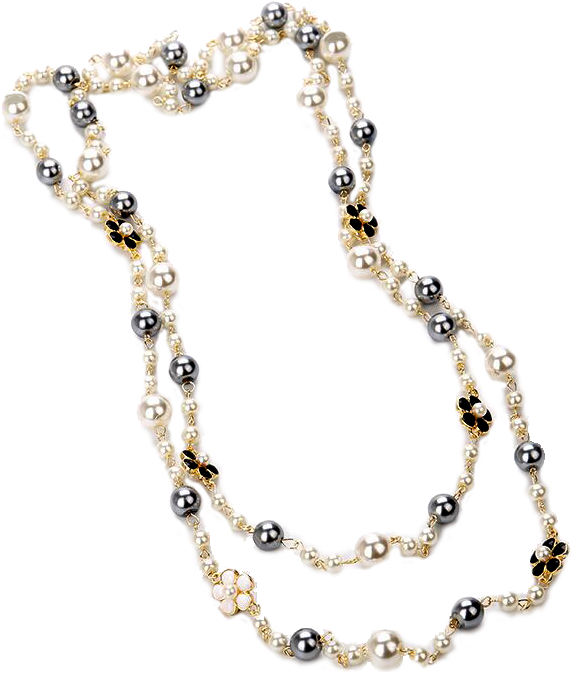 Necklace Female Long Section Korean Fashion Multi-layer - Necklace (800x800), Png Download