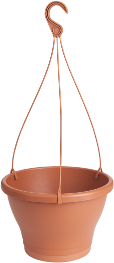 Home > Collection > Corsica Hanging Basket - Elho Corsica Hanging Basket 30cm Terra (750x750), Png Download
