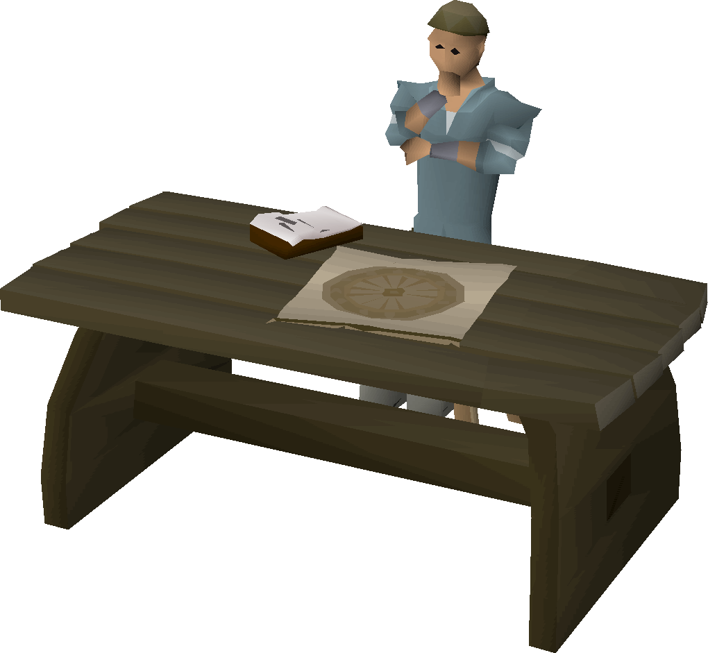 Observatory Assistant - Coffee Table (1020x941), Png Download