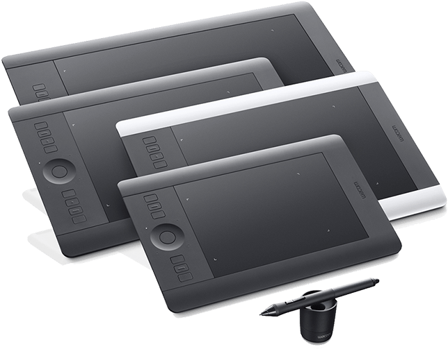 Intuos Professional Pen And Touch Tablets Are The Most - Intuos Pro Small And Medium (700x583), Png Download