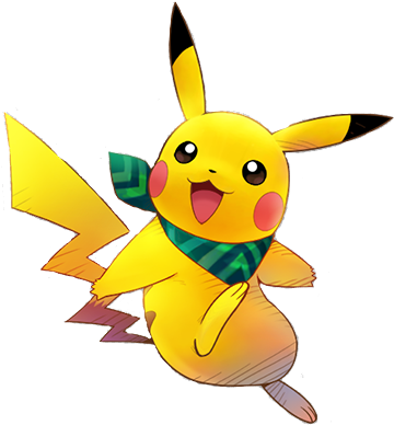 Pokémon Super Mystery Dungeon Pikachu (399x411), Png Download