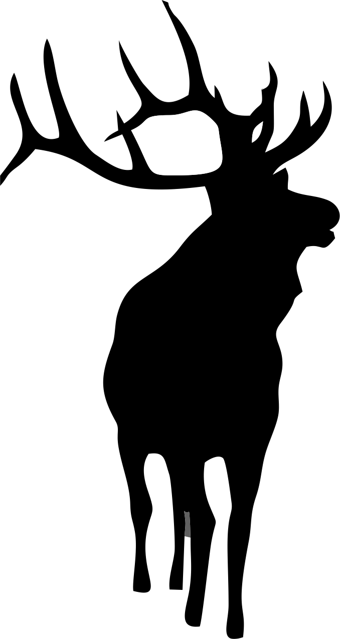 Elk (678x1275), Png Download