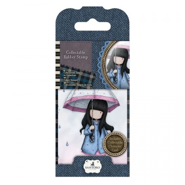 Gorjuss Mini Stamp, Puddles Of Love No16 (1170x600), Png Download