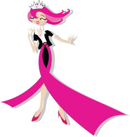 Thank You For Your Support It Could Not Happen Without - Pink Party Howell Mi (423x446), Png Download