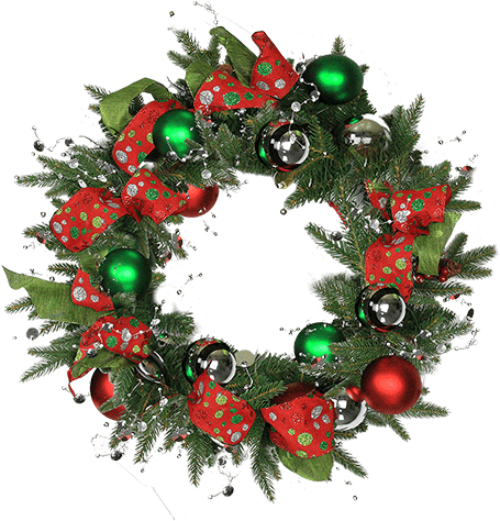 The Magic Of Christmas Collection Wreath 24 Inches - Wreath (500x487), Png Download