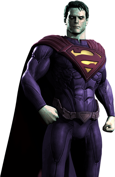Bizarro - Injustice 2 Superman Png (564x740), Png Download