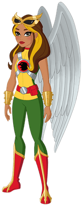 Hawkgirl Dc Superhero Girl (400x400), Png Download