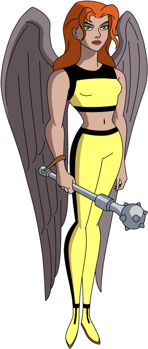 Shayera Hol By Spiedyfan - Justice League 2001 Hawkgirl (400x800), Png Download