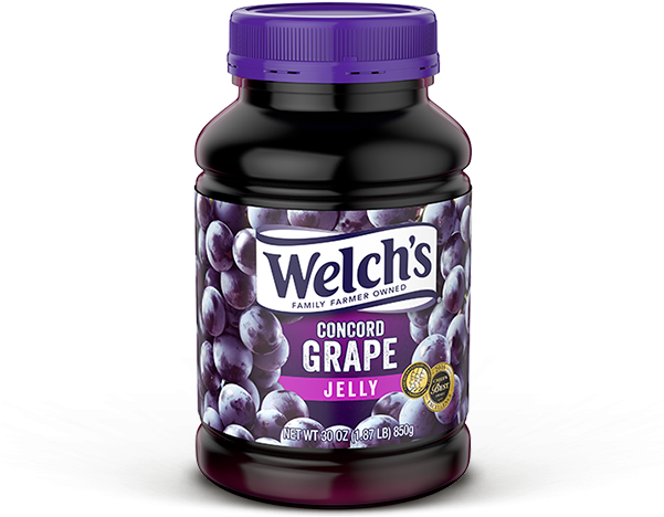 Traditional Jams, Jellies & Spreads - Welch's Grape Jelly (600x600), Png Download