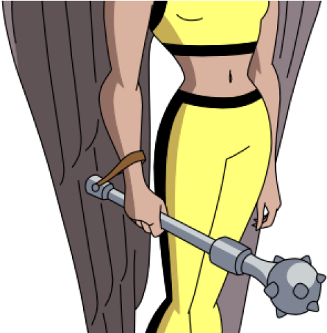 Hawkgirl Clipart Justice League - Justice League 2001 Hawkgirl (640x480), Png Download