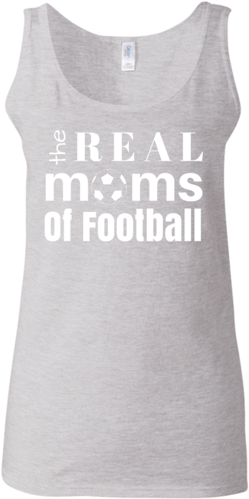 Real Football Moms Ladies' Softstyle Fitted Tank - Mother (1024x1024), Png Download