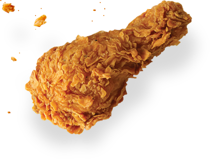 Ayam Kfc Png - Crispy Fried Chicken (419x318), Png Download