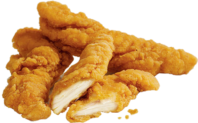 Food & Cooking - Crumbed Chicken Strips (400x450), Png Download