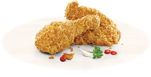 2 Pcs Hot & Crispy Chicken - Hot And Crispy Chicken Kfc (510x510), Png Download