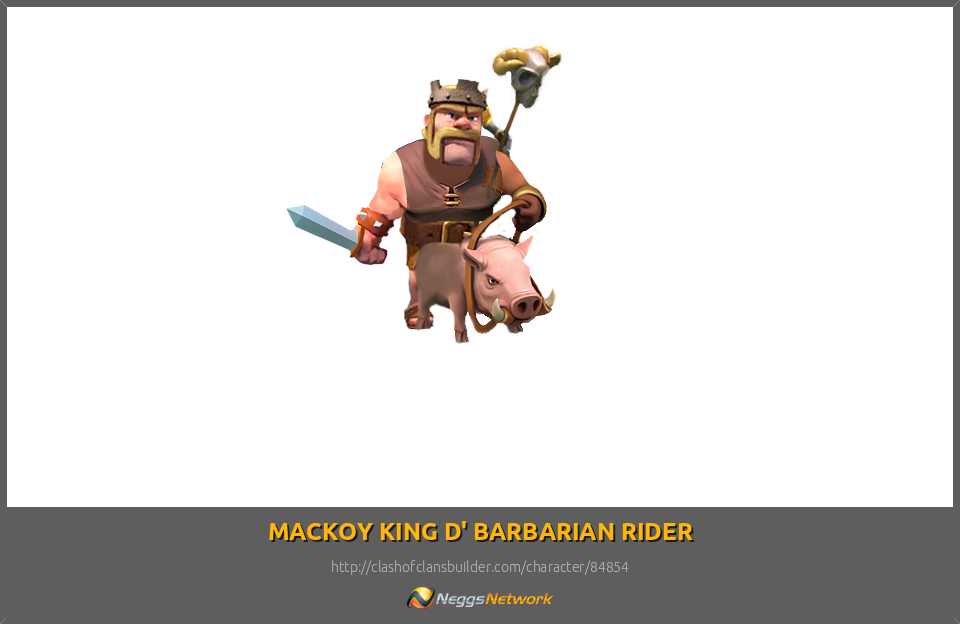 Clash Of Clans Characters Barbarian Download - Clash Of Clans (960x624), Png Download