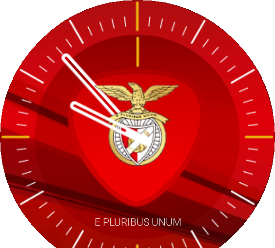 Slb Sport Lisboa E Benfica Watch Face Preview (564x510), Png Download