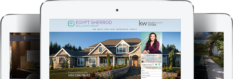 30 Beautiful Real Estate Website Samples - Nice Real Estate Websites (803x272), Png Download