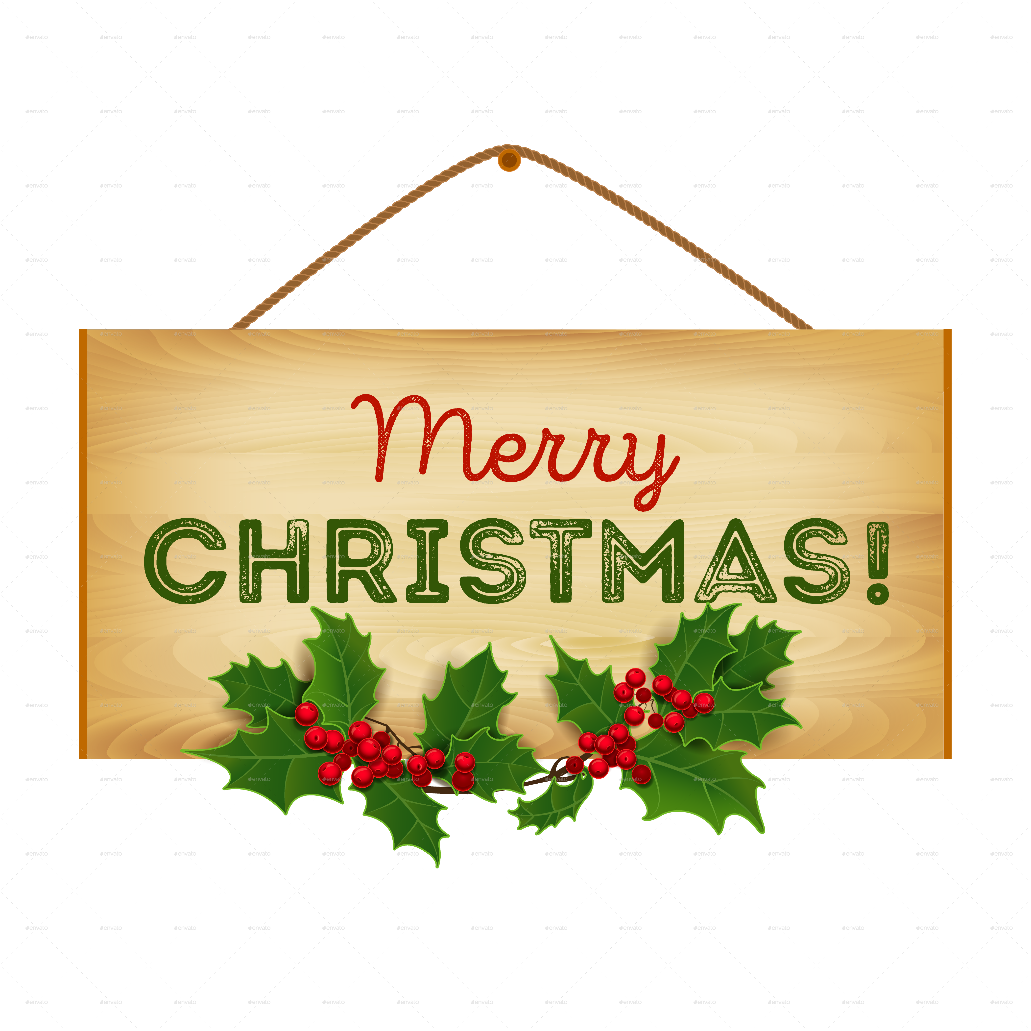 Merry Christmas Decoration By Artleska - Christmas Day (4167x4167), Png Download