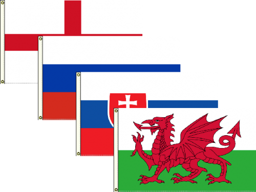 More Views - Welsh Flag (500x375), Png Download