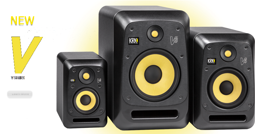 Audio Speaker Png Transparent Images Free Download - Krk Studio Monitors (960x435), Png Download
