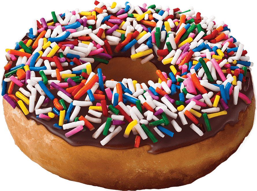 Donuts - Chocolate (940x686), Png Download