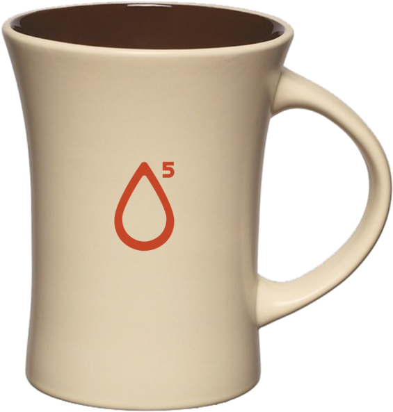 Aztec Flare Custom Coffee Mugs W/ Colored Interior - Mug (650x650), Png Download