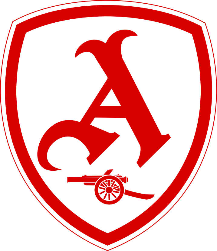 A Re-design Of The Arsenal Badge Using Elements Of - Arsenal A Logo (717x831), Png Download