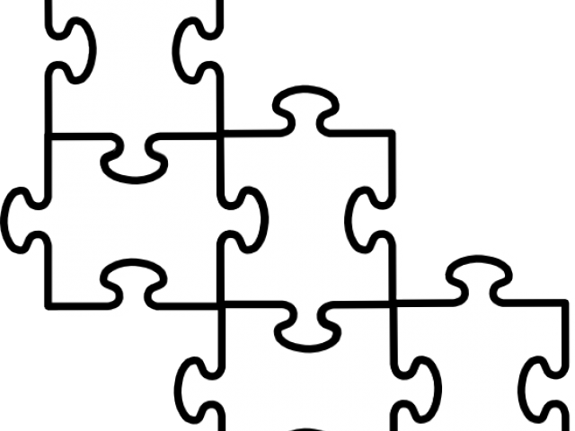 3 Piece Jigsaw Puzzle Template - Pieces Of Me Puzzle (640x480), Png Download