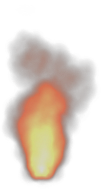 209k Effects Dig 23 06 Feb 2009 - Fire (500x853), Png Download