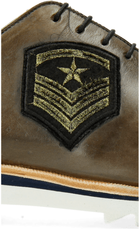 Oxford Shoes Jeff 26 Smoke Patch Rank Star - Leather (477x477), Png Download