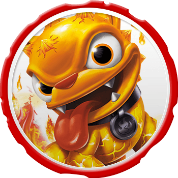Molten Hot Dog Icon - Skylanders Giants Hot Dog Molten (350x350), Png Download