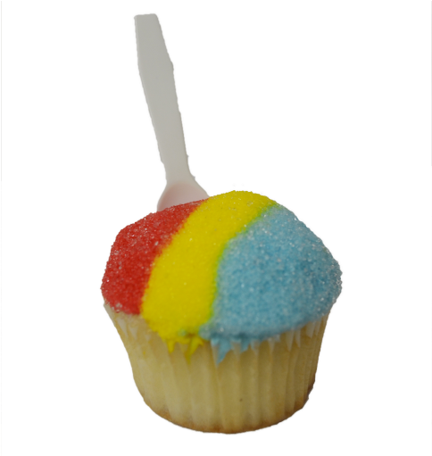 Snow Cone Cupcake - Cupcake (510x510), Png Download