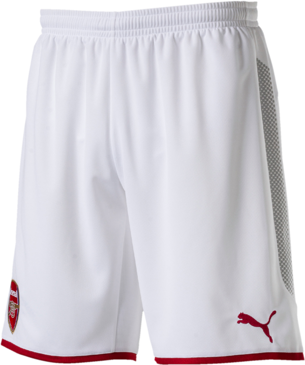 Arsenal Fc 2017/18 Men's Home Shorts - Arsenal Short 2018 (740x740), Png Download