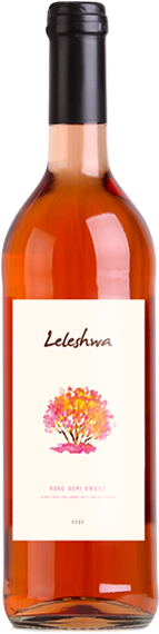 Our Epiphany - Leleshwa Rose Wine (415x634), Png Download