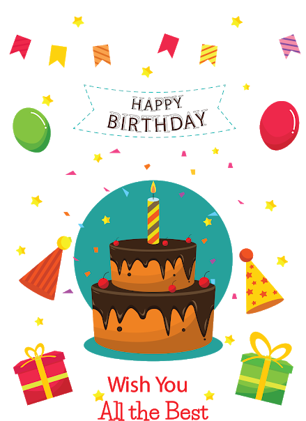Happy Birthday Card Png