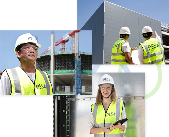 Pes Provides Project Management And Construction Management - Construction (590x478), Png Download