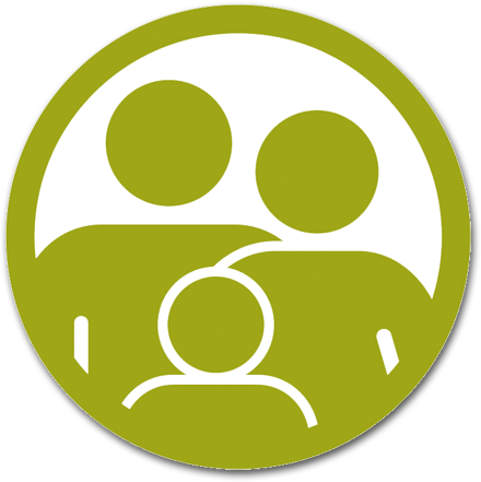 Family Icon Pictures To Pin On Pinterest - Png Logo Family (528x449), Png Download