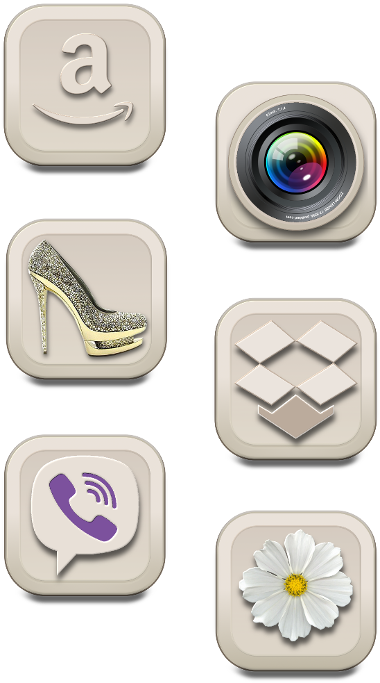 Png Icons, Icon Pack, Icon Design, Beige, Packing, - Camera 360 (640x1136), Png Download