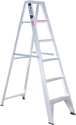 Single Sided Stepladder - Ladder (300x446), Png Download