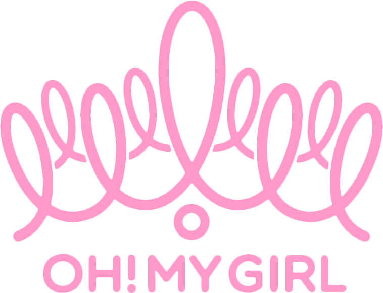 Oh My Girl - Oh My Girl ロゴ (758x581), Png Download