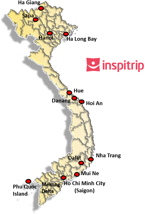 Two Weeks In Vietnam - Danang Best Time To Visit (682x916), Png Download