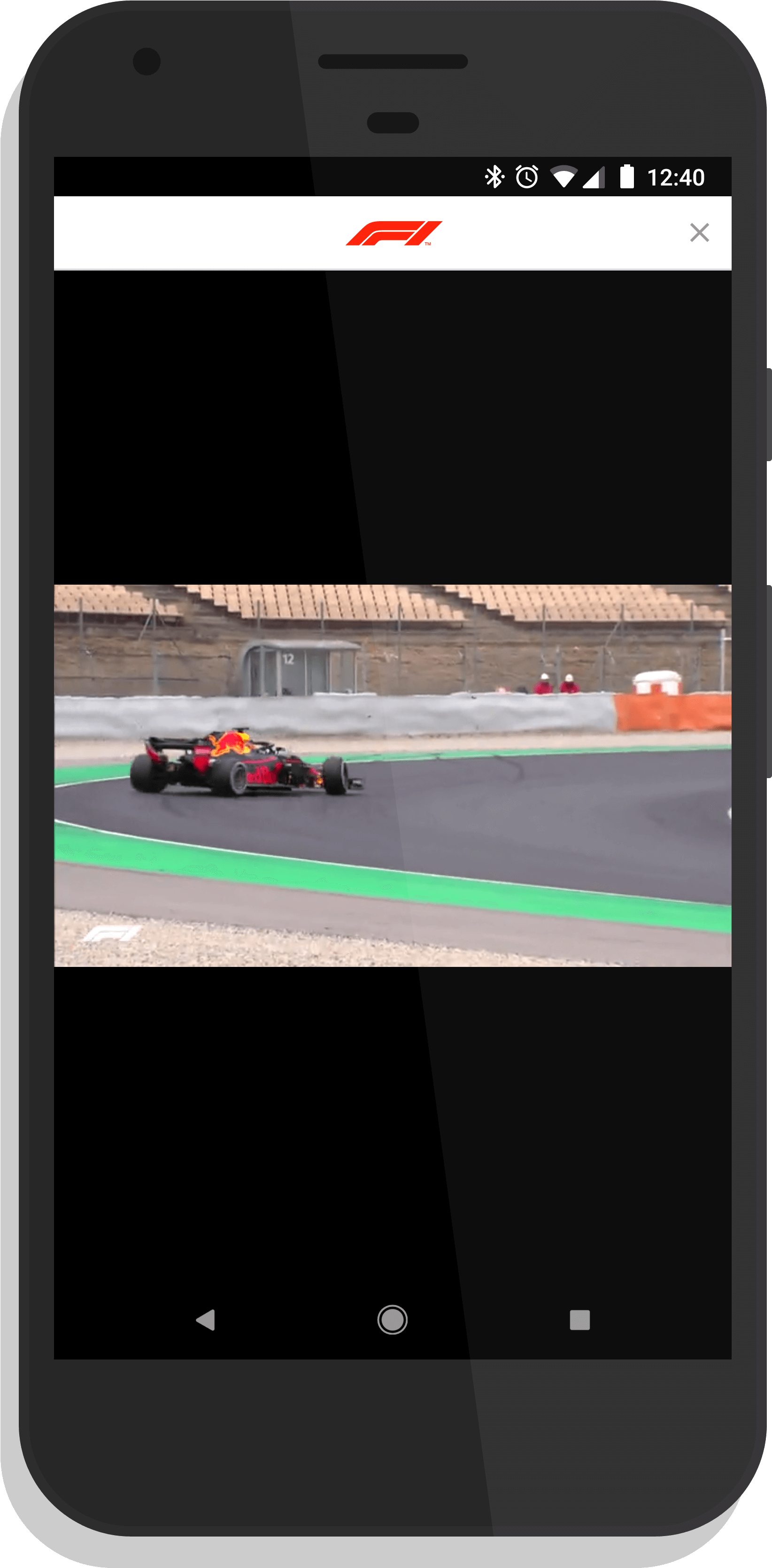 Video In The Formula 1 App - Formula 1 (2134x3840), Png Download