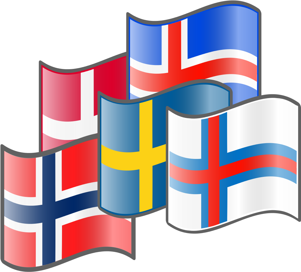 Nuvola Nordic Flags - Flag (1024x1024), Png Download